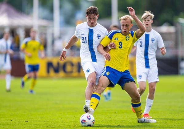 Football, U21, International match, Sweden - Finland
