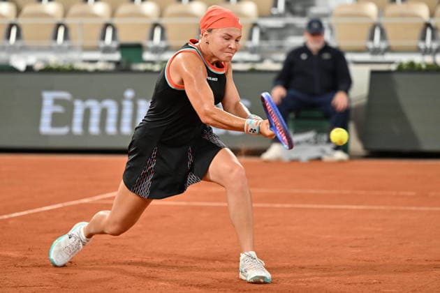 2026 French Open (Roland-Garros) - Day 12 PARIS, FRANCE - JUNE 4: Diana Shnaider competes against Maja Chwalinska of Poland during their women s singles semi-final match on the twelfth day of the French Open at Philippe-Chatrier Court in Paris, France, on June 4, 2026. Mustafa Yalcin Anadolu Paris France. Editorial use only. Please get in touch for any other usage.  Copyright: x2026xAnadoluxMustafaxYalcinx