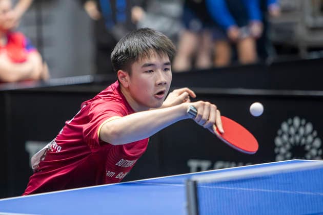 Lotto Thüringen TT-Finals Erfurt 2026 Deutsche Meisterschaften, Spielszene bei den TT-Finals 2026 in der Messe Erfurt: U19, Tien Nghia Phong, TTC immoXone Bietigheim-Bissingen Deutschland, Germany 20260604-_MS_3507
