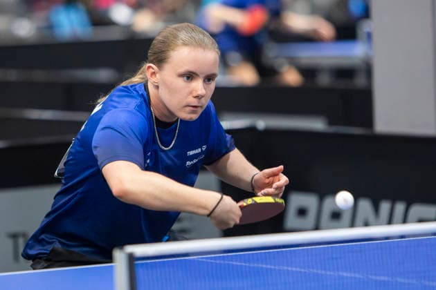 Lotto Thüringen TT-Finals Erfurt 2026 Deutsche Meisterschaften, Spielszene bei den LOTTO Thüringen TT-Finals 2026 in der Messe Erfurt: U19, Anna Ledwoch, FC Bayern München Deutschland, Germany 20260604-_MS_3579