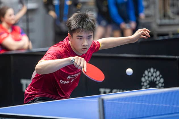 Lotto Thüringen TT-Finals Erfurt 2026 Deutsche Meisterschaften, Spielszene bei den TT-Finals 2026 in der Messe Erfurt: U19, Tien Nghia Phong, TTC immoXone Bietigheim-Bissingen Deutschland, Germany 20260604-_MS_3506
