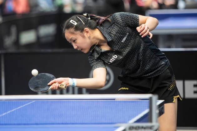 Lotto Thüringen TT-Finals Erfurt 2026 Deutsche Meisterschaften, Spielszene bei den LOTTO Thüringen TT-Finals 2026 in der Messe Erfurt: U19, Lisa Wang, 1. FC Saarbrücken Deutschland, Germany 20260604-_MS_3590