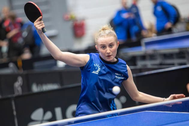 Lotto Thüringen TT-Finals Erfurt 2026 Deutsche Meisterschaften, Spielszene bei den LOTTO Thüringen TT-Finals 2026 in der Messe Erfurt: U19, Theresa Faltermaier. FC Bayern München Deutschland, Germany 20260604-_MS_3702