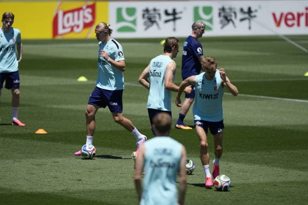 World Cup 2026 Greensboro, USA 20260604 Training with the Norwegian mens national football team at The University of North Carolina Greensboro UNCG Photo Fredrik Varfjell NTB Greensboro USA EDITORIAL USE ONLY RESTRICTED USE FOR BETTING COMPANIES  Copyright: xFredrikxVarfjellx xNTBx