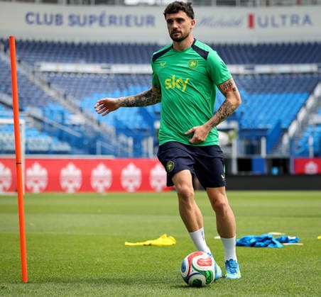 Republic of Ireland Squad Training, Stade Saputo, MontrÃ Troy Parrott 4 6 2026  Copyright: x INPHO RyanxByrnex RB1_5043
