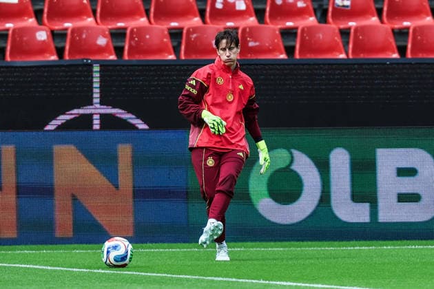 Sport, Football, World Cup Qualification Europe Women Season 2026 Final training Germany before the match against Norway 04 06 2026, RheinEnergeieSTADION Ann Kathrin Berger Germany, 1 Köln RheinEnergieSTADION Nordrhein Westfalen Germany