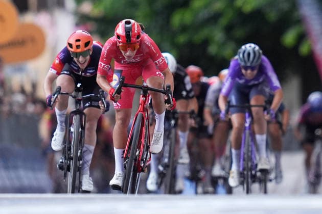 Italy™s Elisa Balsamo of Lidl - Trek™s stage winner during Stage 6 of the Giro d™Italia Women, from Ala to Brescello, Italy, Thursday, June 4, 2026  Copyright: xDavidexSpada LaPressex