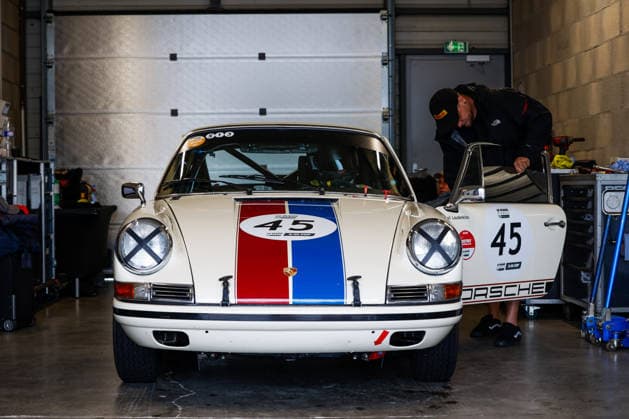 AUTO - LE MANS CLASSIC SERIES 2026 - GRAND PRIX DE L™AGE D™OR 2026 45 LAUDENKLOS Frank (deu), KOLB Carl-Friedrich (deu), Porsche 911 2.0 1965, GTL - ELI, 2.0L CUP, pit ambiance during the 2026 Grand Prix de l™age d™Or, 3rd round of the Le Mans Classic Series 2026, from June 04 to 07 in Circuit de Dijon Prenois, in Prenois, France - DijonFrance  Copyright: xGREGORYxLENORMANDx