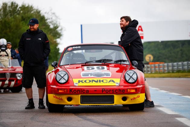 AUTO - LE MANS CLASSIC SERIES 2026 - GRAND PRIX DE L™AGE D™OR 2026 59 MAHMOUD Galal (lbn), MAHMOUD Tarek (lbn), Porsche 911 Carrera RSR 3.0 1974, GT1, Classic Endurance Racing 1, pit ambiance during the 2026 Grand Prix de l™age d™Or, 3rd round of the Le Mans Classic Series 2026, from June 04 to 07 in Circuit de Dijon Prenois, in Prenois, France - DijonFrance  Copyright: xGREGORYxLENORMANDx
