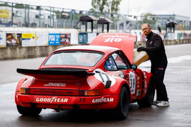 AUTO - LE MANS CLASSIC SERIES 2026 - GRAND PRIX DE L™AGE D™OR 2026 39 MARTIN Vincent (fra), MARTIN Paul (fra), Porsche 911 Carrera RSR 3.0 1975, GT1, Classic Endurance Racing 1, pit ambiance during the 2026 Grand Prix de l™age d™Or, 3rd round of the Le Mans Classic Series 2026, from June 04 to 07 in Circuit de Dijon Prenois, in Prenois, France - DijonFrance  Copyright: xGREGORYxLENORMANDx