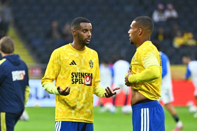STOCKHOLM, SWEDEN 20260604 Sweden s Alexander Isak warms up for Thursday s friendly football match between Sweden and Greece at Strawberry Arena ahead of this summer s World Cup STOCKHOLM SWEDEN x10090x  Copyright: xClaudioxBresciani TTx INTERNATIONAL MATCH SWEDEN-GREECE