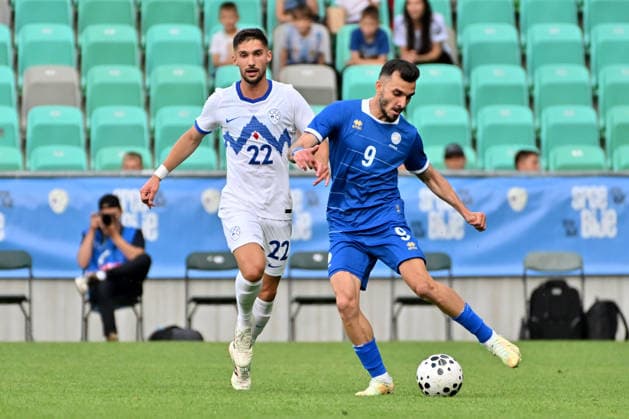 Football, International match, Slovenia - Cyprus