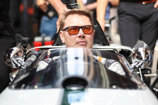 Formula 1 Louis Vuitton Grand Prix de Monaco 2026 Mika Hakkinen and the McLaren M2B (1966) during the team 1000th race celebration Formula 1 Louis Vuitton Grand Prix de Monaco 2026 on June 4., 2026 in Monaco, Monte-Carlo, Monaco Zsombor Toth Monaco Monte-Carlo Monaco
