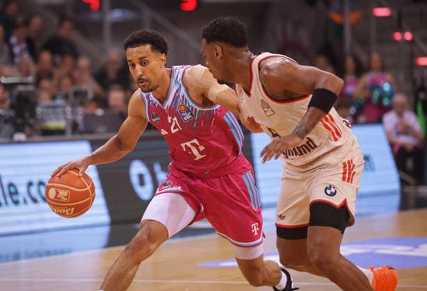 Joel Aminu Telekom Baskets Bonn vs FC Bayern Munich Munich Basketball Playoffs Semi-Final Game 3 Season 2025 26