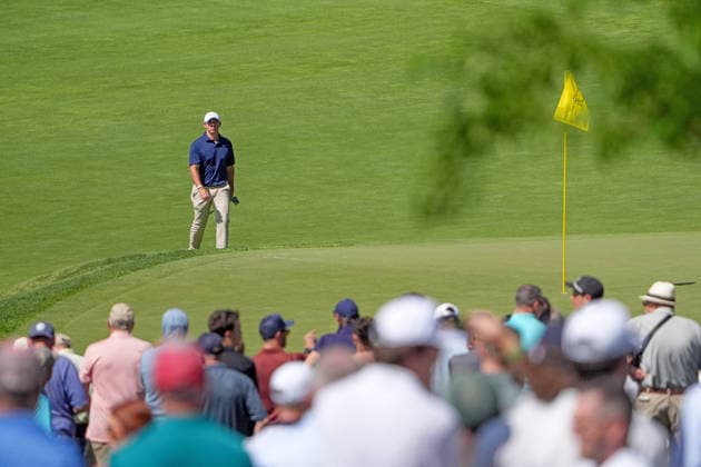 DUBLIN, OH - JUNE 04: Rory McIlroy of Northern Ireland walks down the fairway of the 2nd hole during first round of the Memorial Tournament on June 04, 2026 at the Muirfield Village Golf Club in Dublin, Ohio. (Photo by Jason Mowry Icon Sportswire) GOLF: JUN 04 PGA, Golf Herren the Memorial Tournament presented by Workday EDITORIAL USE ONLY Icon260604002