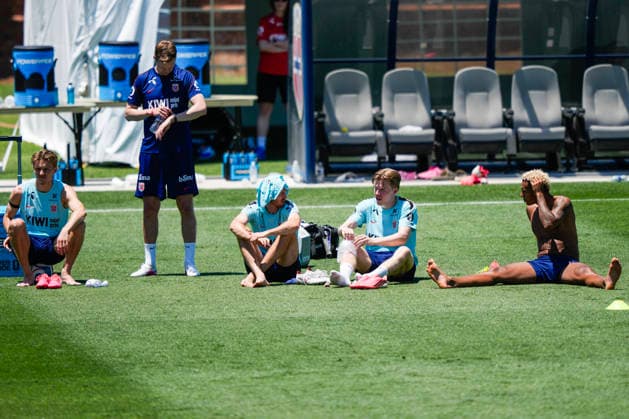 World Cup 2026 Greensboro, USA 20260604 Training with the Norwegian mens national football team at The University of North Carolina Greensboro UNCG Photo Fredrik Varfjell NTB Greensboro USA EDITORIAL USE ONLY RESTRICTED USE FOR BETTING COMPANIES  Copyright: xFredrikxVarfjellx xNTBx
