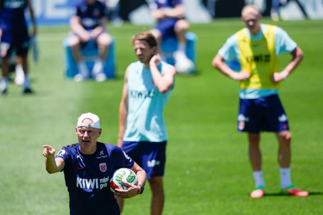 World Cup 2026 Greensboro, USA 20260604 Norway s national team manager Stale Solbakken during training with the Norwegian men s national football team at The University of North Carolina Greensboro UNCG Photo Fredrik Varfjell NTB Greensboro United States EDITORIAL USE ONLY RESTRICTED USE FOR BETTING COMPANIES  Copyright: xFredrikxVarfjellx xNTBx
