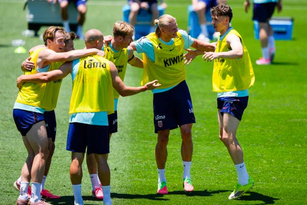 World Cup 2026 Greensboro, USA 20260604 Training with the Norwegian mens national football team at The University of North Carolina Greensboro UNCG Photo Fredrik Varfjell NTB Greensboro USA EDITORIAL USE ONLY RESTRICTED USE FOR BETTING COMPANIES  Copyright: xFredrikxVarfjellx xNTBx