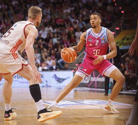 Alijah Comithier Telekom Baskets Bonn vs FC Bayern Munich Munich Basketball Playoffs Semifinal Game 3 Season 2025 26