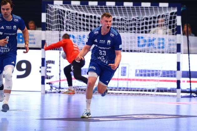 Handball I Men I Season 2025 2026 I Bundesliga I 33 Matchday I HSV Hamburg HSG Wetzlar I 04 06 2026 Moritz Sauter 33, HSV Hamburg Hamburg Alsterdorfer Sporthalle Hamburg Germany Copyright: xLobeca RalfxHomburgx