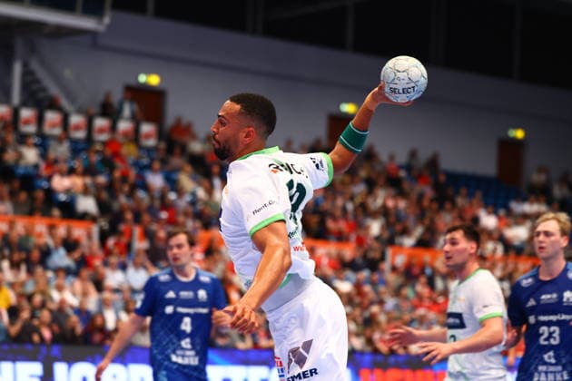Handball I Men I Season 2025 2026 I Bundesliga I 33 Matchday I HSV Hamburg HSG Wetzlar I 04 06 2026 Philipp Ahouansou 19, HSG Wetzlar Hamburg Alsterdorfer Sporthalle Hamburg Germany Copyright: xLobeca RalfxHomburgx