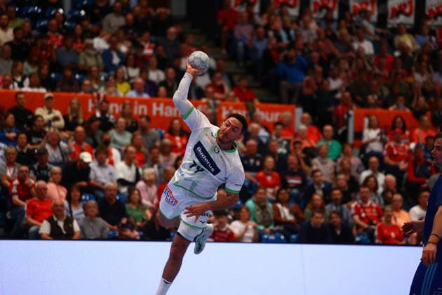 Handball I Men I Season 2025 2026 I Bundesliga I 33 Matchday I HSV Hamburg HSG Wetzlar I 04 06 2026 Ahmed Nafea 79, HSG Wetzlar Hamburg Alsterdorfer Sporthalle Hamburg Germany Copyright: xLobeca RalfxHomburgx