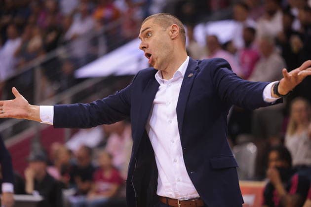 Coach Marko Stankovic Telekom Baskets Bonn vs FC Bayern Munich Munich Basketball Playoffs Semi-Final Game 3 Season 2025 26