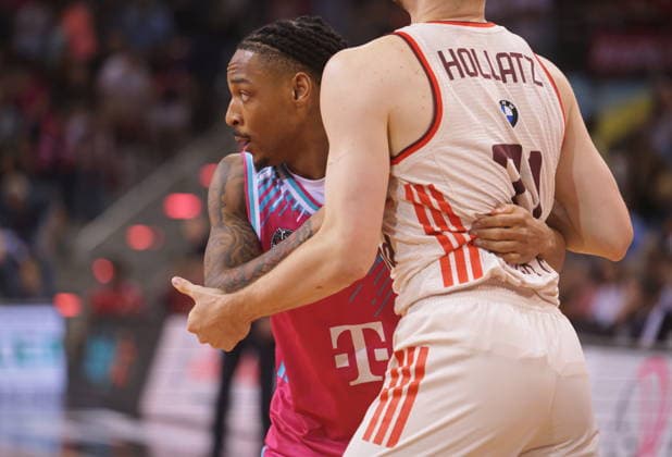 Jalen Finch Telekom Baskets Bonn vs FC Bayern Munich Munich Basketball Playoffs Semi-Final Game 3 Season 2025 26