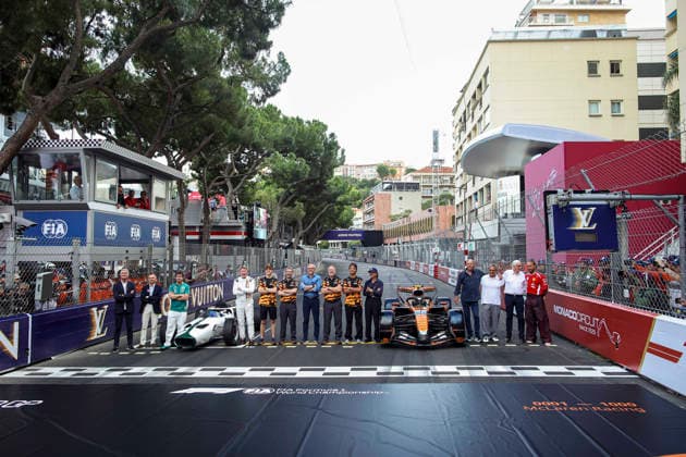 Formula 1, Monaco GP in Monte Carlo, McLaren's 1000th race event