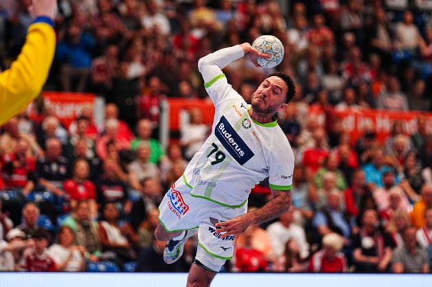 Throw Goal Ahmed Nafea HSG Wetzlar, 79 GER, Handball Sport Verein Hamburg vs HSG Wetzlar, Handball, 1 Bundesliga, Matchday 33, Season 2025 2026, 04 06 2026 GER, Handball Sport Verein Hamburg vs HSG Wetzlar, Handball, 1 Bundesliga, Matchday 33, Season 2025 2026, 04 06 2026 Hamburg Copyright: xEibner-Pressefoto MarcelxvonxFehrnx EP_MFN
