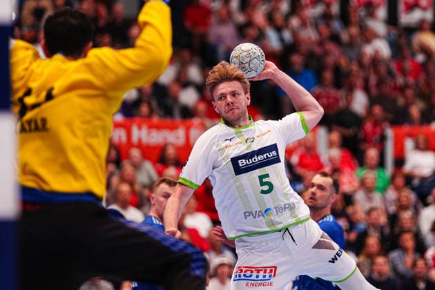Throw Goal Tristian Kirschner HSG Wetzlar, 05 GER, Handball Sport Verein Hamburg vs HSG Wetzlar, Handball, 1 Bundesliga, Matchday 33, Season 2025 2026, 04 06 2026 GER, Handball Sport Verein Hamburg vs HSG Wetzlar, Handball, 1 Bundesliga, Matchday 33, Season 2025 2026, 04 06 2026 Hamburg Copyright: xEibner-Pressefoto MarcelxvonxFehrnx EP_MFN