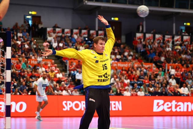 Handball I Men I Season 2025 2026 I Bundesliga I 33 Matchday I HSV Hamburg HSG Wetzlar I 04 06 2026 Robin Haug 16, HSV Hamburg Hamburg Alsterdorfer Sporthalle Hamburg Germany Copyright: xLobeca RalfxHomburgx