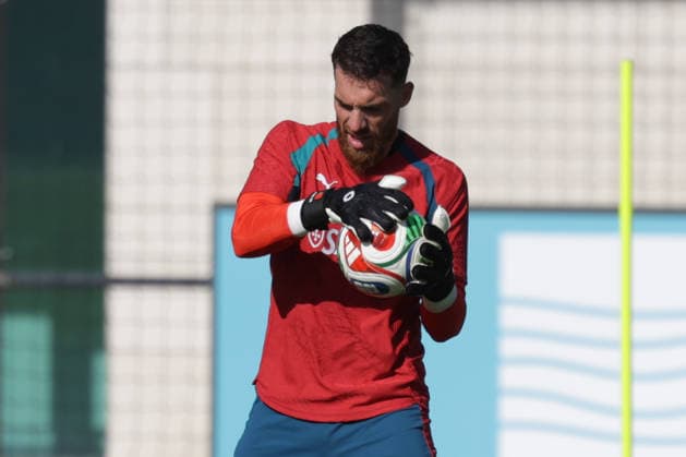 Training of the Portuguese national football team in the football city of Oeiras Portugal, June 4, 2026, in Alges, Portugal goalkeeper Jose Sa Portugal ,12 Copyright: HMBxMedia FernandoxSoares