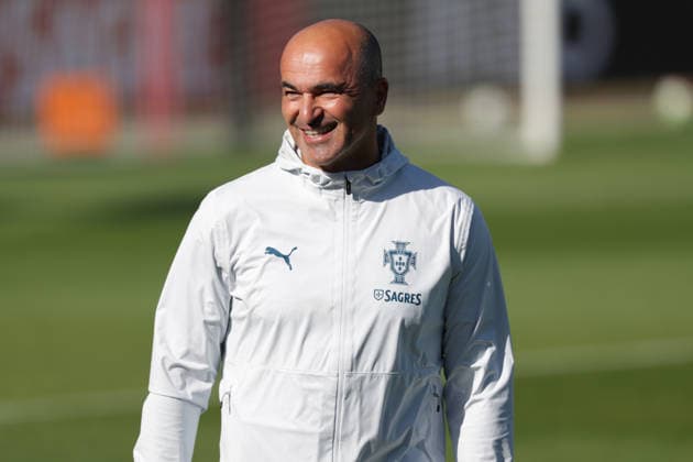 Training of the Portuguese national football team in the football city of Oeiras Portugal, June 4, 2026, in Alges, Portugal Coach Roberto Martinez Portugal Copyright: HMBxMedia FernandoxSoares