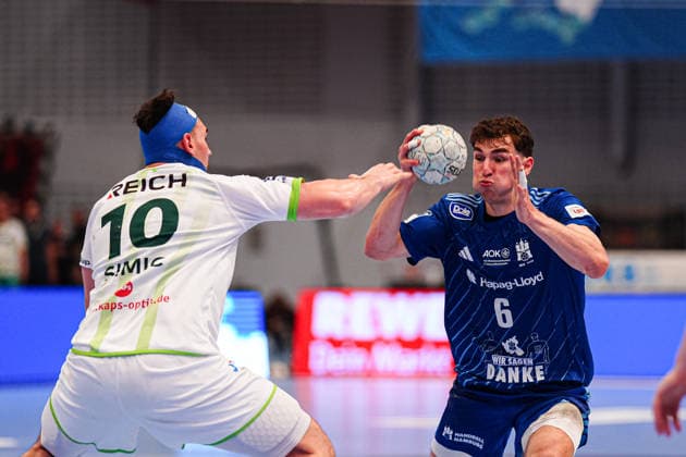 Sport Bilder des Tages Josip Simic (HSG Wetzlar, 10), Elias Kofler (Handball Verein Hamburg, 06) GER, Handball Sport Verein Hamburg vs. HSG Wetzlar, Handball, 1. Bundesliga, Spieltag 33, Saison 2025 2026, 04.06.2026 GER, Handball Sport Verein Hamburg vs. HSG Wetzlar, Handball, 1. Bundesliga, Spieltag 33, Saison 2025 2026, 04.06.2026 Hamburg *** Josip Simic HSG Wetzlar, 10 , Elias Kofler Handball Sport Verein Hamburg, 06 GER, Handball Sport Verein Hamburg vs HSG Wetzlar, Handball, 1 Bundesliga, Matchday 33, Season 2025 2026, 04 06 2026 GER, Handball Sport Verein Hamburg vs HSG Wetzlar, Handball, 1 Bundesliga, Matchday 33, Season 2025 2026, 04 06 2026 Hamburg Copyright: xEibner-Pressefoto MarcelxvonxFehrnx EP_MFN