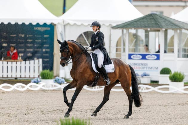 BALVE LONGINES Balve Optimum 2026, BALVE LONGINES Balve Optimum 2026 SCHUSTER Katharina GER , Qence L PIAFF FOÌˆRDERPREIS Preis der Liselott Schindling Stiftung German Championships Dressage U25 U25 Intermediare II Balve, riding facility Schloss Wocklum 04 June 2026