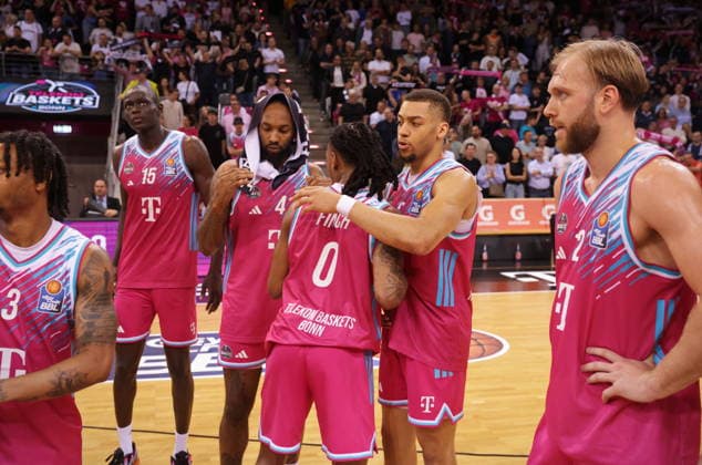 End of season for Telekom Baskets Bonn after defeat against FC Bayern Munich Munich Basketball Playoffs Semi-Final Game 3 Season 2025 26