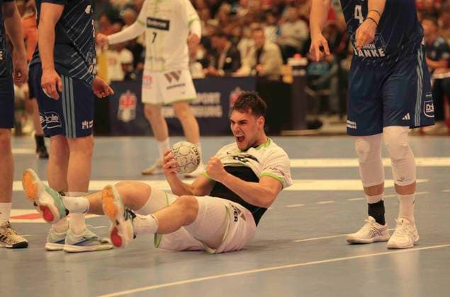 Photo Josip SIMIC Wetzlar Handball Men 1 Bundesliga 33 Matchday on Thu 04 06 2026 HSV Handball HSG Wetzlar
