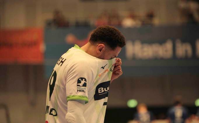 Photo Losers face at Ahmed NAFEA Wetzlar Handball Men 1 Bundesliga 33 Matchday on Thu 04 06 2026 HSV Handball HSG Wetzlar