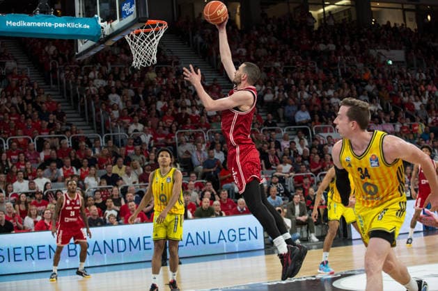 Bamberg, Germany 04 June 2026 1 BBL playoff semi-final 2025 2026 Sp 3 Bamberg Baskets vs Alba Berlin In the picture Daniel Keppeler Bamberg Brose Arena Bayern Copyright: xFotostandx xSchmittx