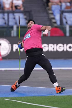 Sachin Yadav during the IAAF Diamond League Golden Gala Pietro Mennea at the Olimpico Stadium in Rome, Italy on June 04, 2026 - Athletic.  Copyright: xAlfredoxFalcone xLaPressex