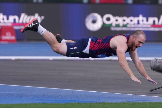 Giovanni Frattini during the IAAF Diamond League Golden Gala Pietro Mennea at the Olimpico Stadium in Rome, Italy on June 04, 2026 - Athletic.  Copyright: xAlfredoxFalcone xLaPressex