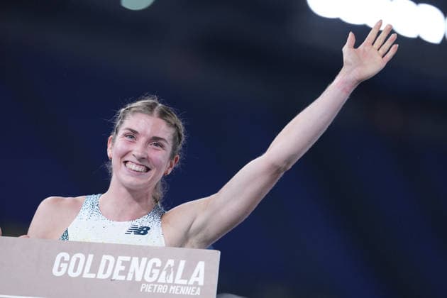 Emma Zapletalova during the IAAF Diamond League Golden Gala Pietro Mennea at the Olimpico Stadium in Rome, Italy on June 04, 2026 - Athletic.  Copyright: xAlfredoxFalcone xLaPressex