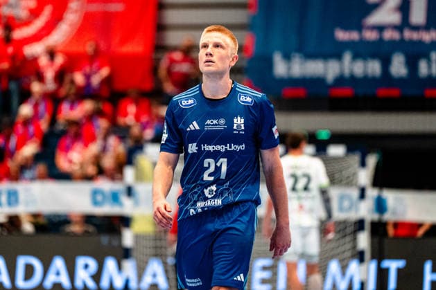 04 06 2026, xdobgx, Handball Daikin HBL, Handball Sport Verein Hamburg HSG Wetzlar v l Frederik Bo Andersen Handball Sport Verein Hamburg, 21 Portrait, Portraet, Einzelbild Hamburg