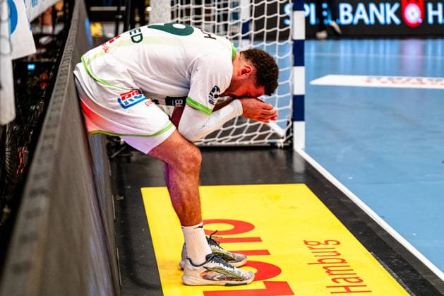 04 06 2026, xdobgx, Handball Daikin HBL, Handball Sport Verein Hamburg HSG Wetzlar v l Ahmed Nafea HSG Wetzlar, 79 disappointed, looks disappointed, disappointed Hamburg