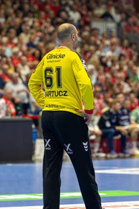 DAIKIN Handball Bundesliga, Kassel, MT Melsungen vs Fuechse Berlin, Rothenbach Halle Kassel 04 06 2026 DAIKIN Handball Bundesliga, Kassel, Germany 04 06 2026 Laszlo Bartucz MT Melsungen, 61 , Handball Bundesliga, Match of MT Melsungen vs Fuechse Berlin, Rothenbach Halle Kassel Copyright: xBEAUTIFULxSPORTS Freudensteinx