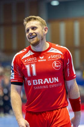 DAIKIN Handball Bundesliga, Kassel, MT Melsungen vs Fuechse Berlin, Rothenbach Halle Kassel 04 06 2026 DAIKIN Handball Bundesliga, Kassel, Germany 04 06 2026 Dimitri Ignatow MT Melsungen, 11 Portrait, Handball Bundesliga, Match of MT Melsungen vs Fuechse Berlin, Rothenbach Halle Kassel Copyright: xBEAUTIFULxSPORTS Freudensteinx