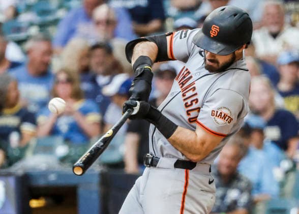 Baseball, MLB, Milwaukee Brewers - San Francisco Giants