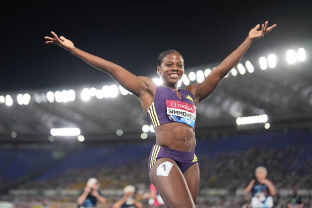Megan Simmonds during the IAAF Diamond League Golden Gala Pietro Mennea at the Olimpico Stadium in Rome, Italy on June 04, 2026 - Athletic.  Copyright: xAlfredoxFalcone xLaPressex
