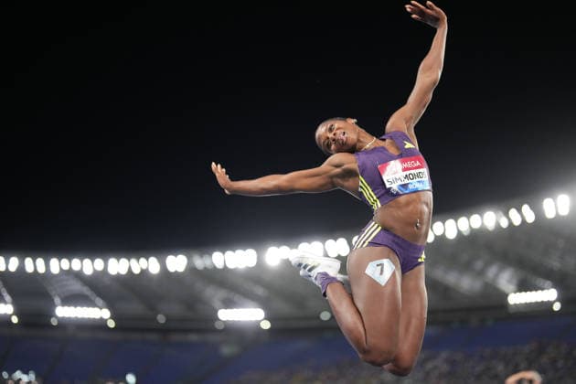 Megan Simmonds during the IAAF Diamond League Golden Gala Pietro Mennea at the Olimpico Stadium in Rome, Italy on June 04, 2026 - Athletic.  Copyright: xAlfredoxFalcone xLaPressex